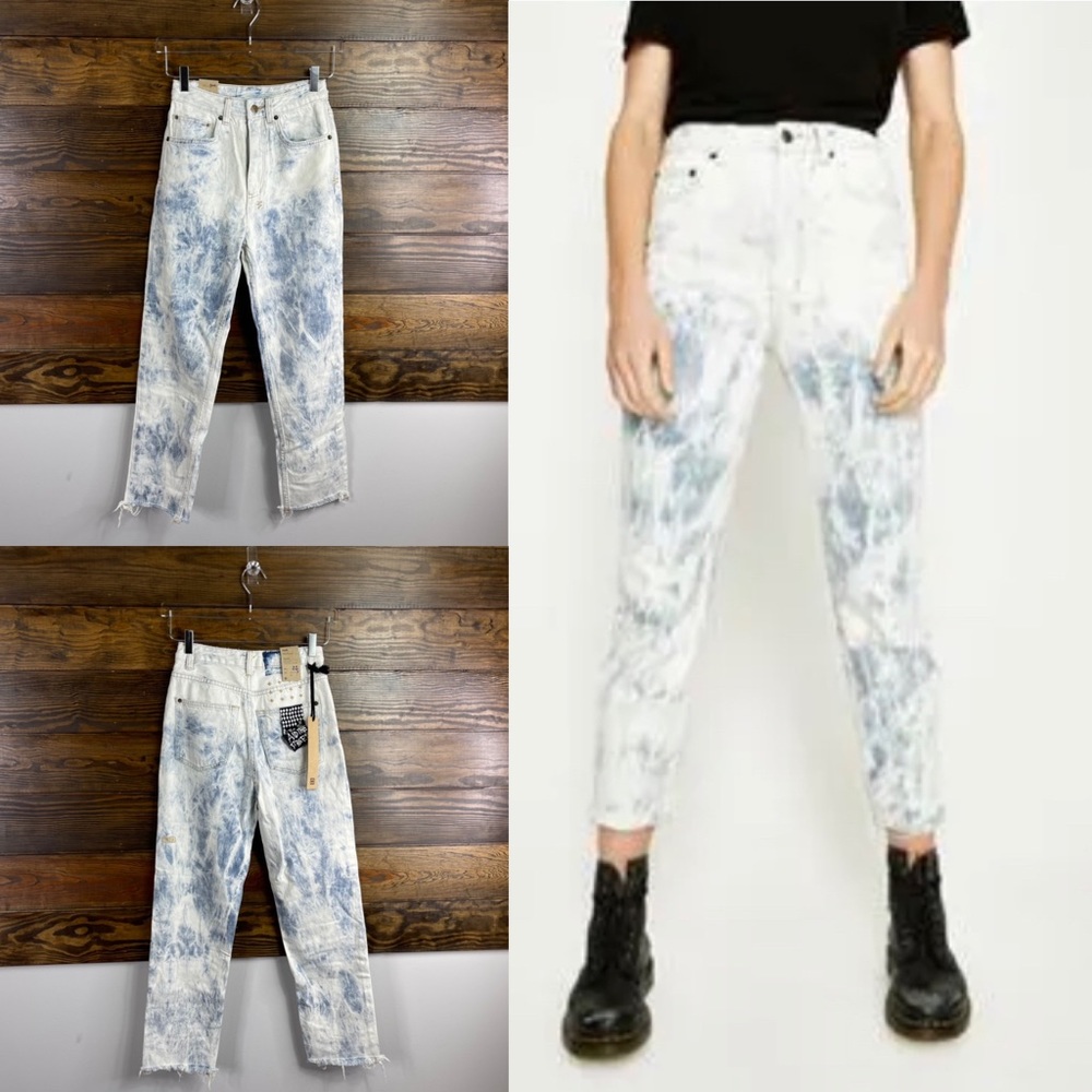 Ksubi Chlo Wasted Jean Bleach Blonde Size 25 New